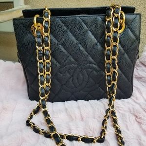 Chanel petite timeless tote